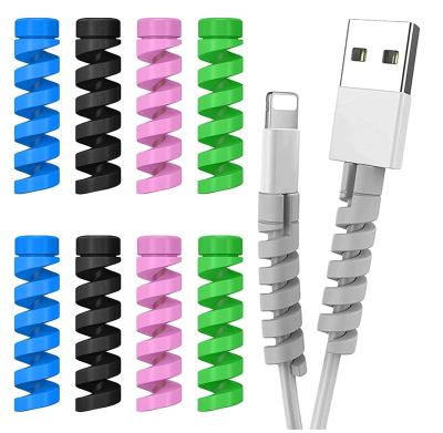 Cable Protector Data Cable Saver Charging Cord Protective Cable Cover (8 PC)