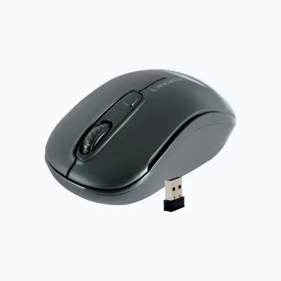 ZEBRONICS Zeb-Dash Wireless Optical Mouse (2.4GHz Wireless, Black)