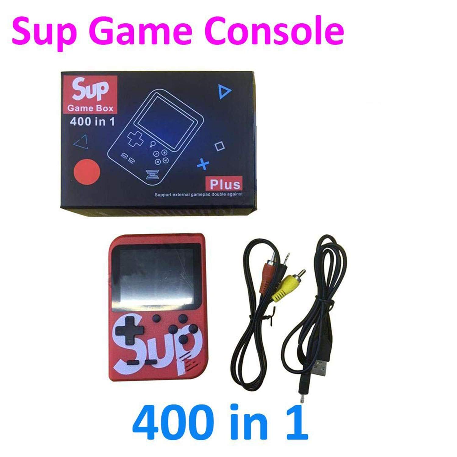 400 in 1 SUP Video Games Portable Handheld Console