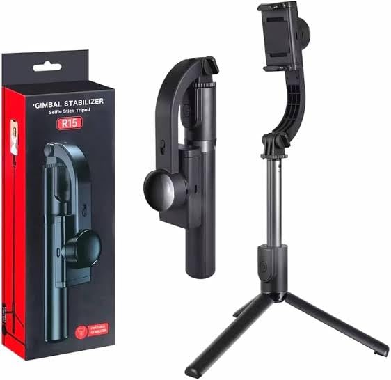 Power-Packed Gimbal Stabilizer Tripod Selfie Stick with Bluetooth Remote for Smartphones – Foldable, Lightweight & Pro-Level Stability