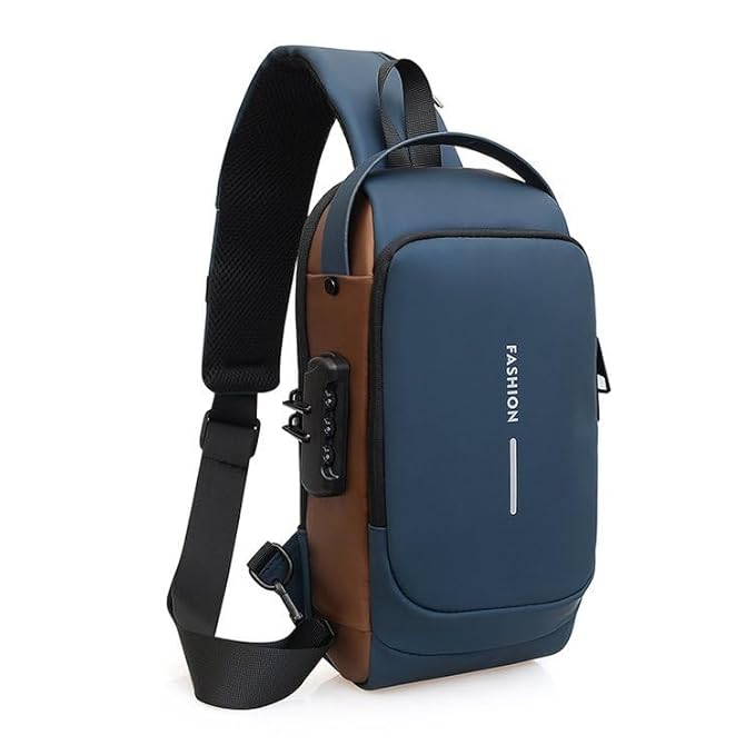 Premium Waterproof Sling Bag for Men – Stylish, Secure & Travel-Ready