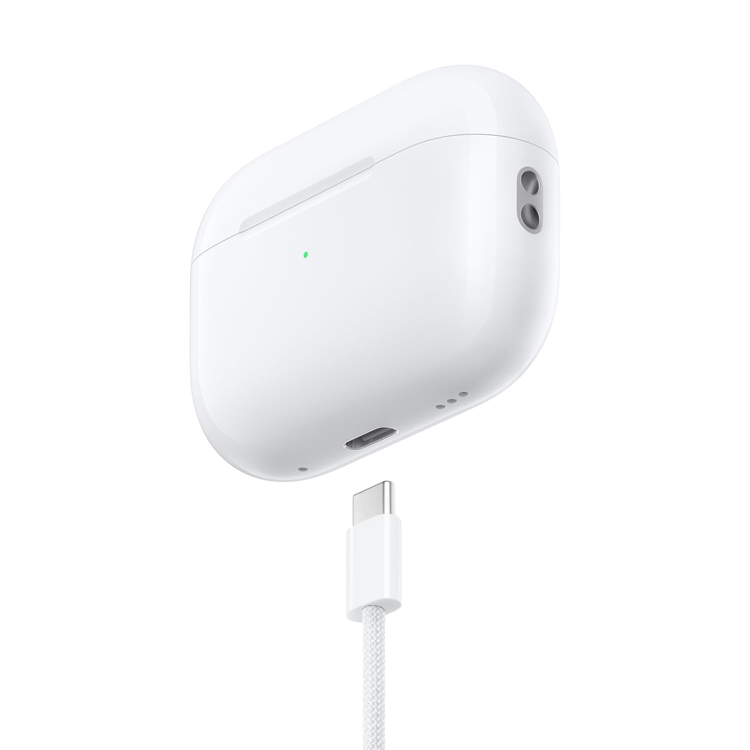 Air Buds Bluetooth 5.2 Lightweight True Wireless Headset with Wireless Charging Case (White)