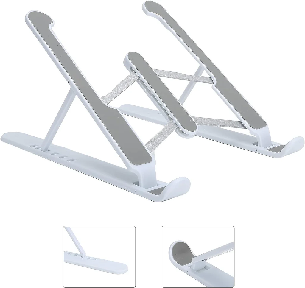 Premium Heavy Duty Laptop Stand – Foldable, Ergonomic & Travel-Friendly