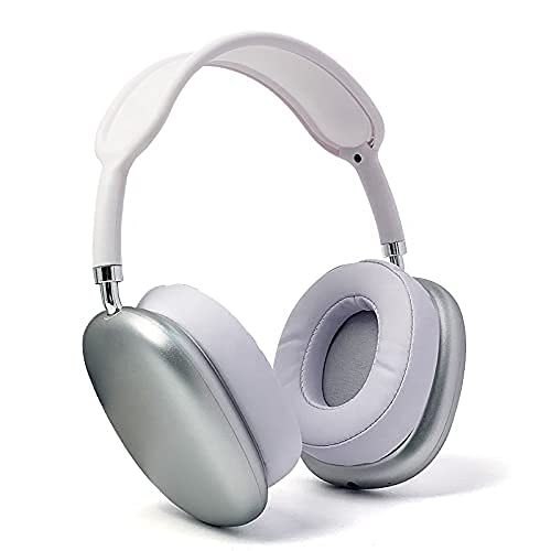 P9 Bluetooth Headphones with Mic – Wireless Max Headset White | Clean Look, Premium Sound