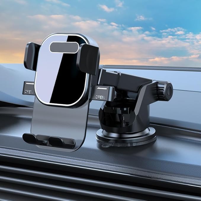 360° Rotational Car Mobile Phone Holder for Dashboard and Windshield