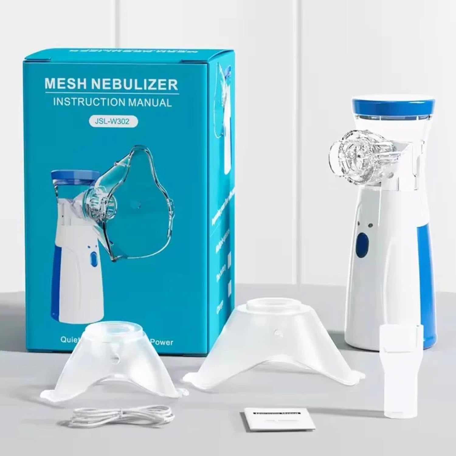 Portable Rechargeable Ultrasonic Nebulizer for Adults & Kids
